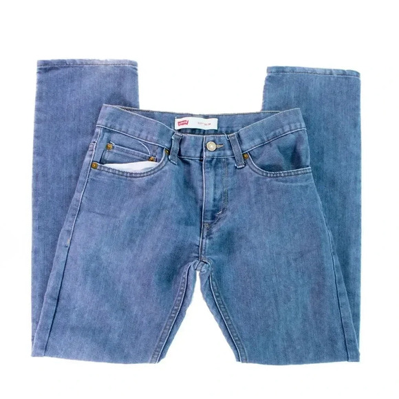 Levis Boy's Blue 511 Jeans Sz 16 - Picture 1 of 3
